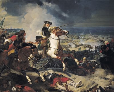 Battle of the Dunes, 14th June 1658, 1837 by Charles Philippe Lariviere